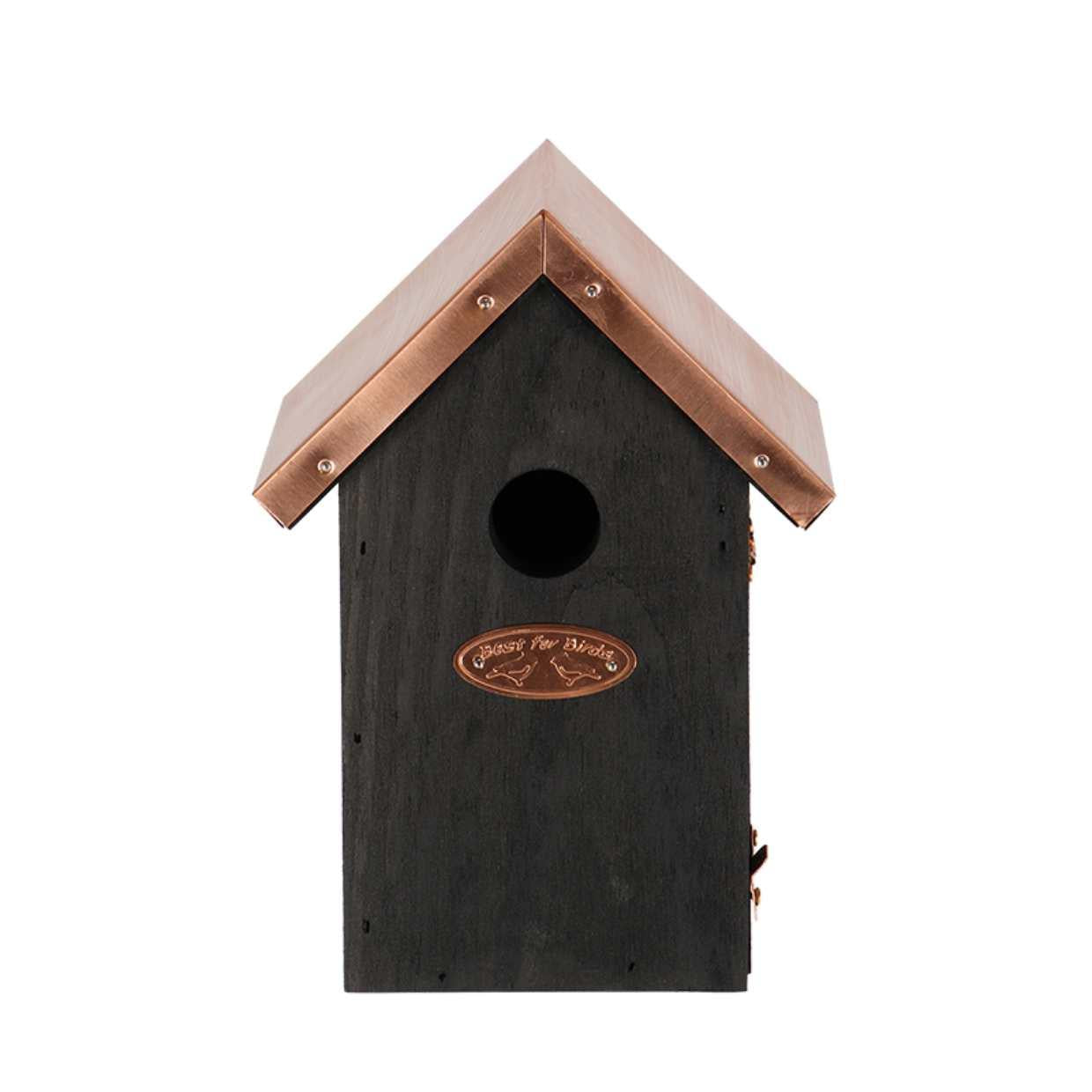 Vogelhaus Zaunkönig - Nistkasten Schwarzkupfer