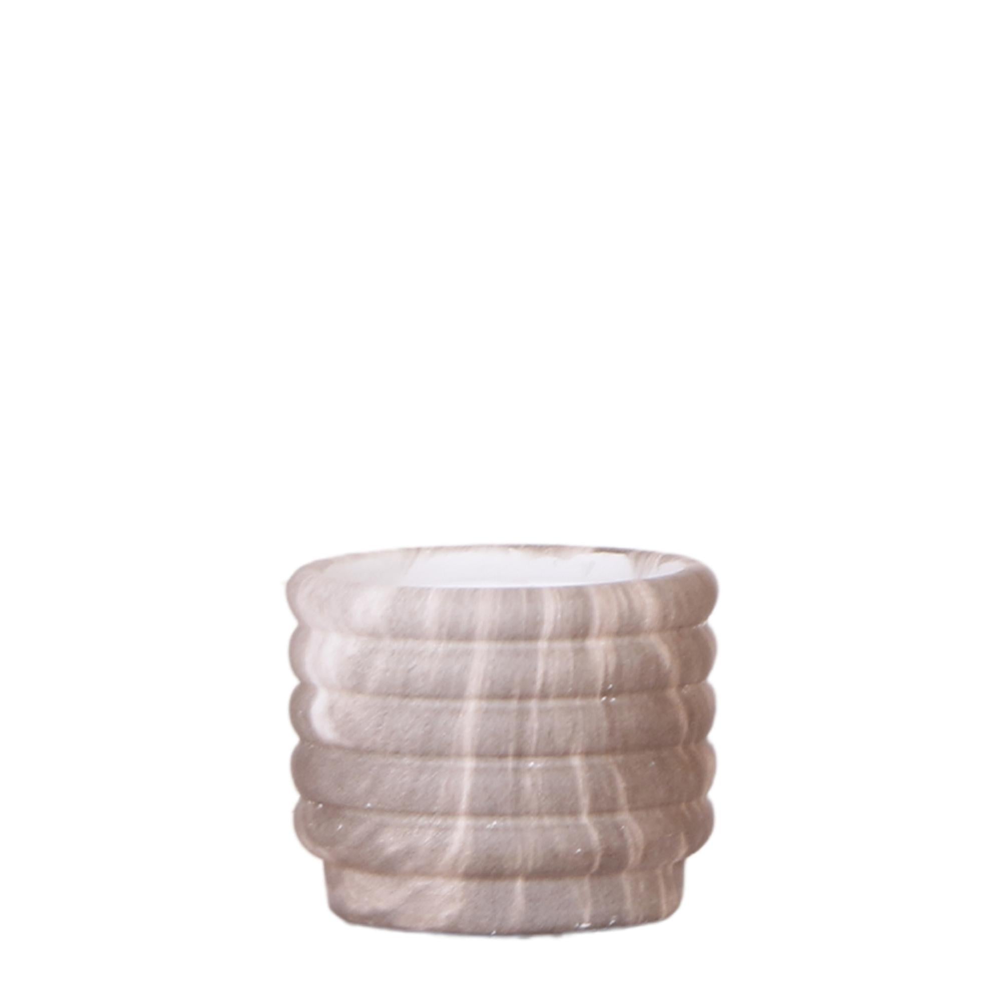 Marmor-Topf - Dark - Ø6cm