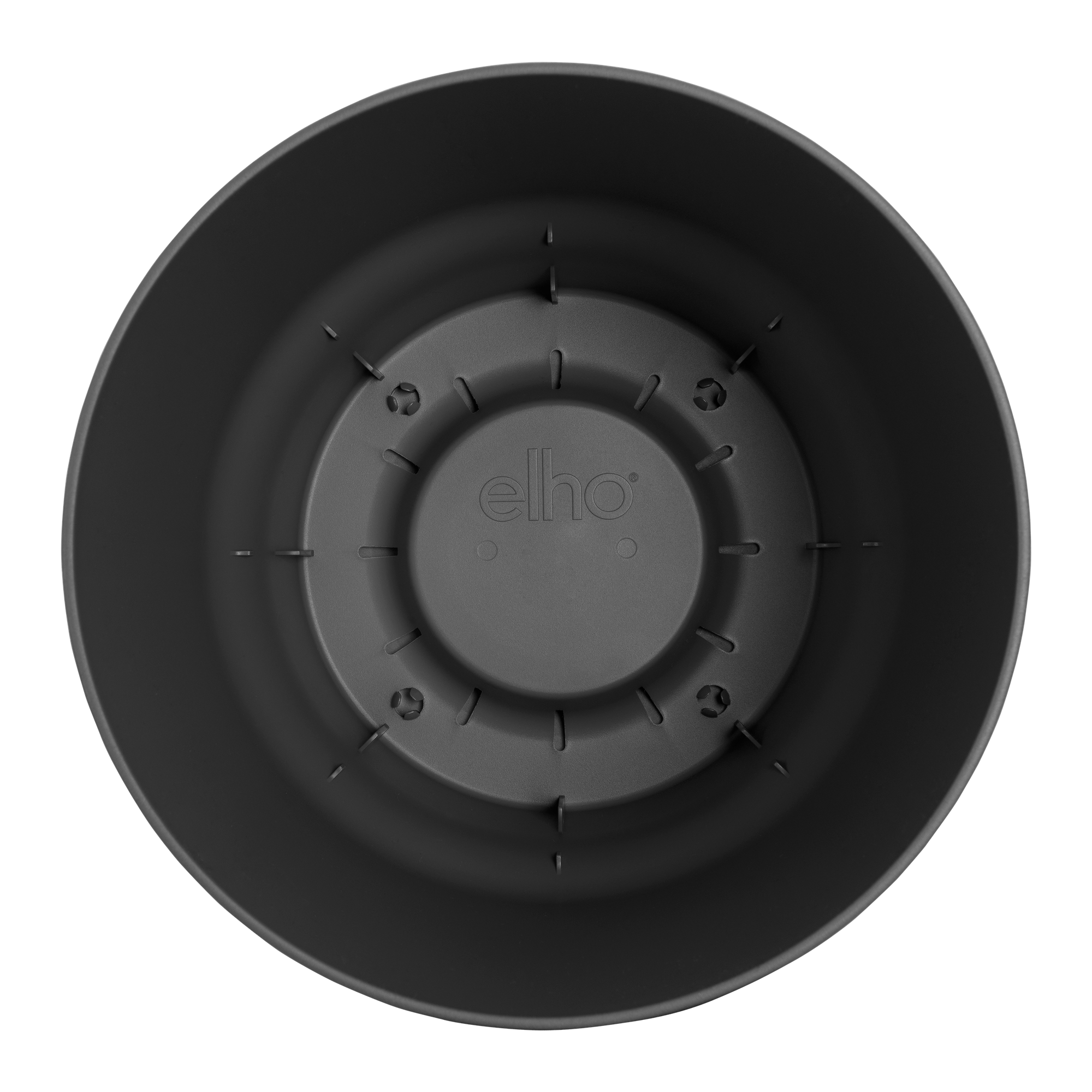 Topf elho Greenville Round schwarz - D18 x H17