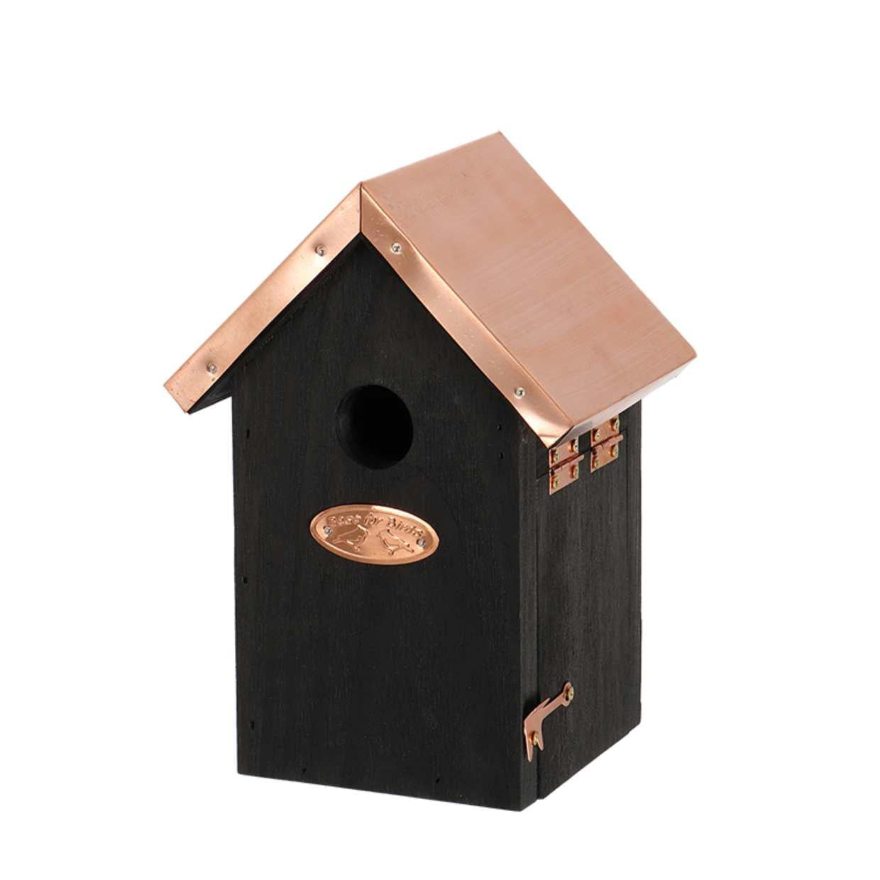 Vogelhaus Zaunkönig - Nistkasten Schwarzkupfer