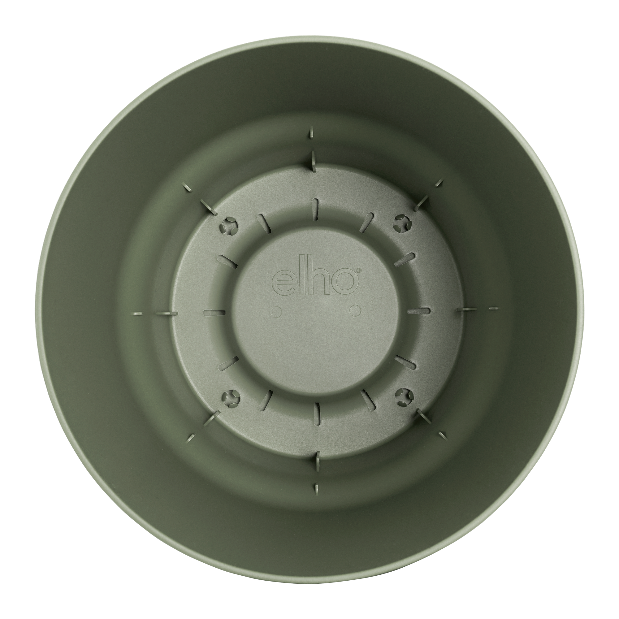 Topf elho Greenville Round grün - D30 x H28