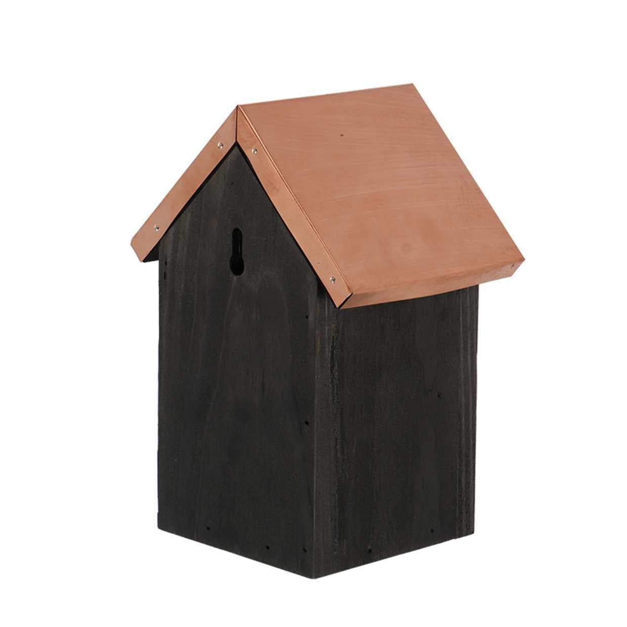 Vogelhaus Zaunkönig - Nistkasten Schwarzkupfer