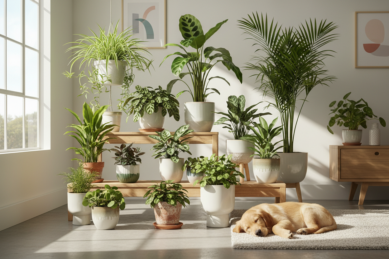 Haustierfreundliche Zimmerpflanzen