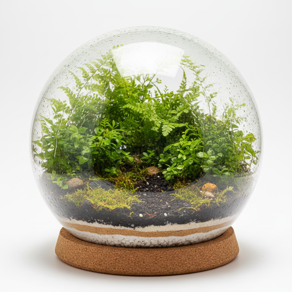 Pflanzenterrarien - Ökosytem mit Pflanzen