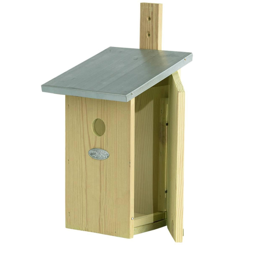 Beobachtungsnistkasten | Vogelhaus mit Sichtklappe – Vögel &amp; Gartentiere beobachten