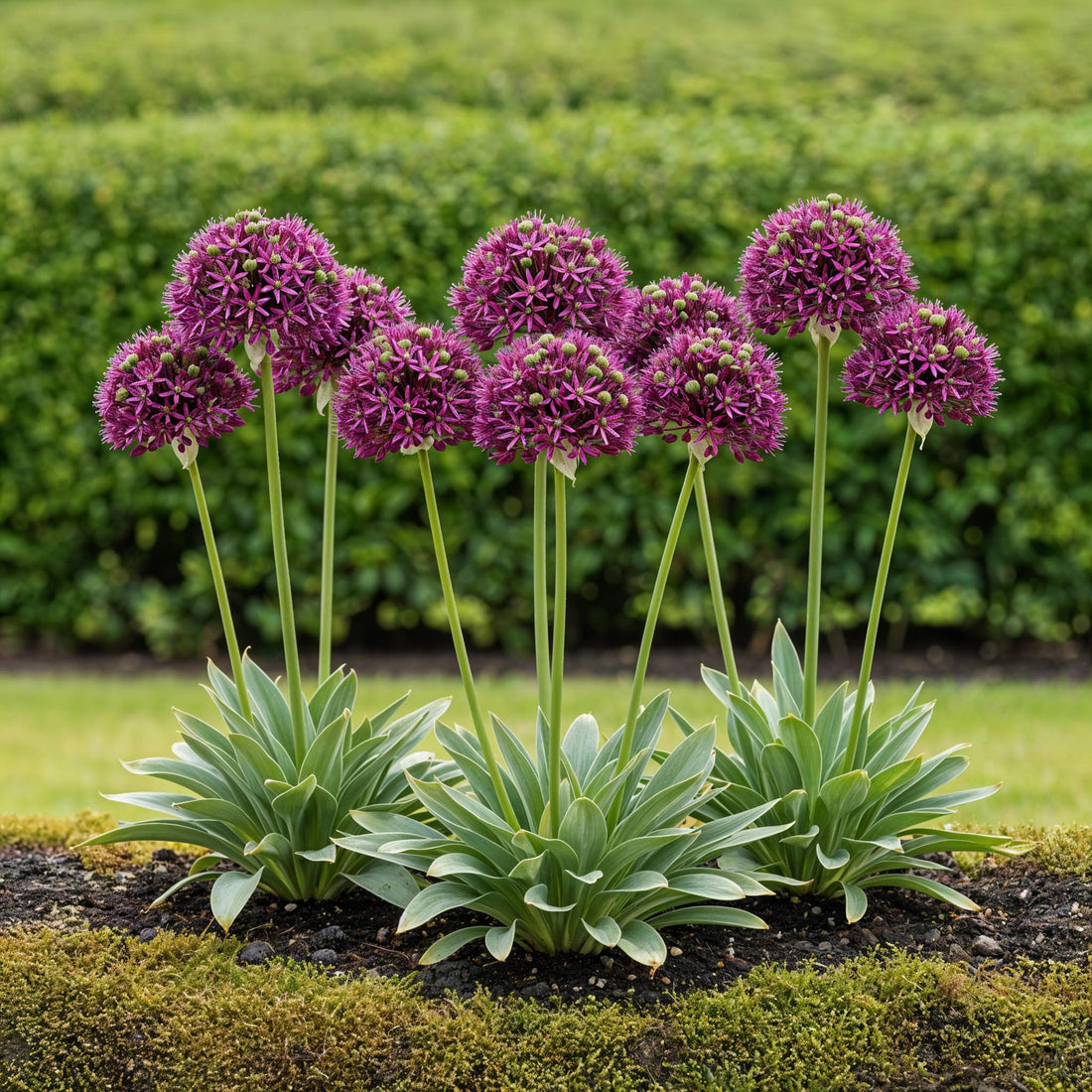 Allium Miami Blumenzwiebeln | 15 Stück Lila – Zwiebelgröße 10/11 – XXL Pack