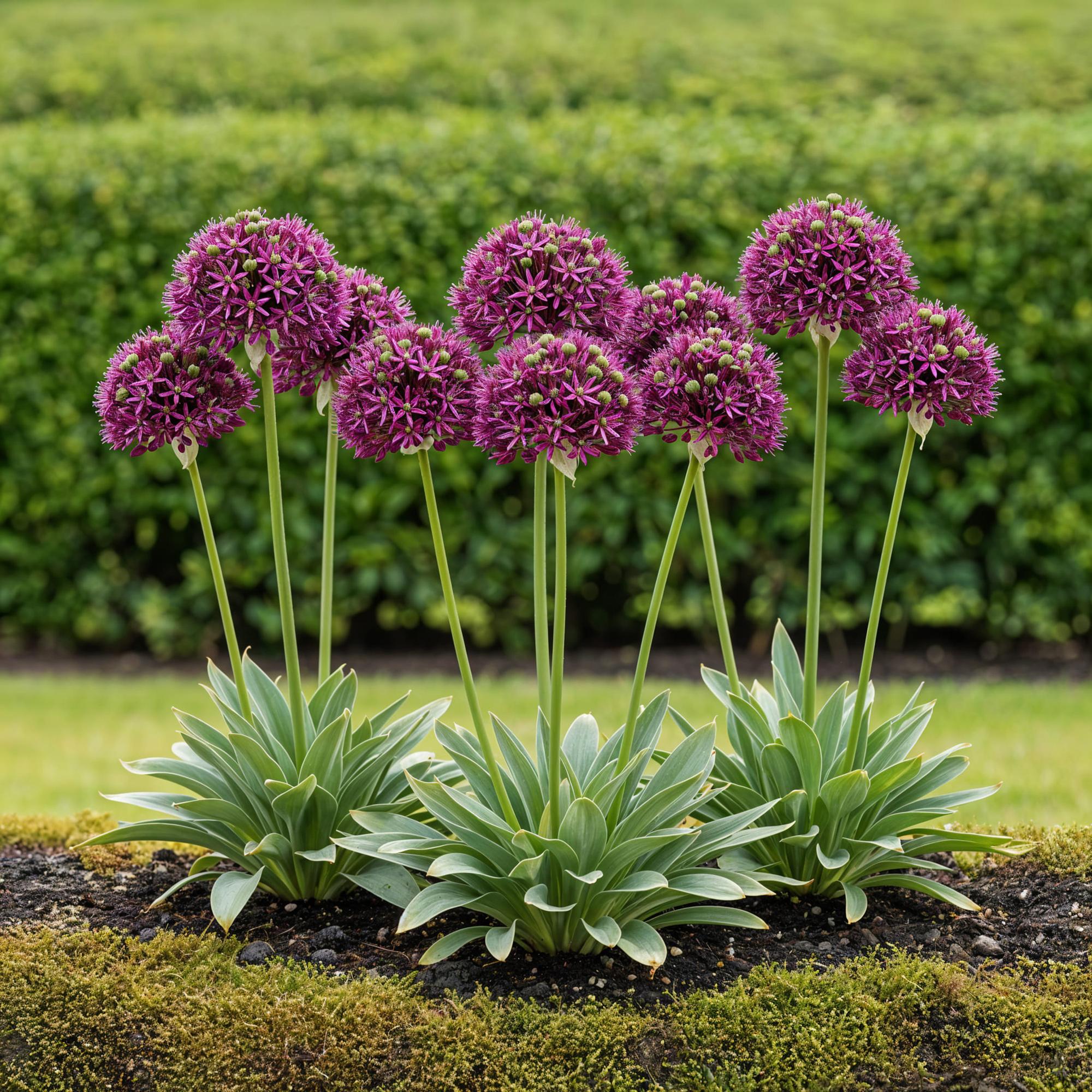 Allium Miami Blumenzwiebeln | 15 Stück Lila – Zwiebelgröße 10/11 – XXL Pack