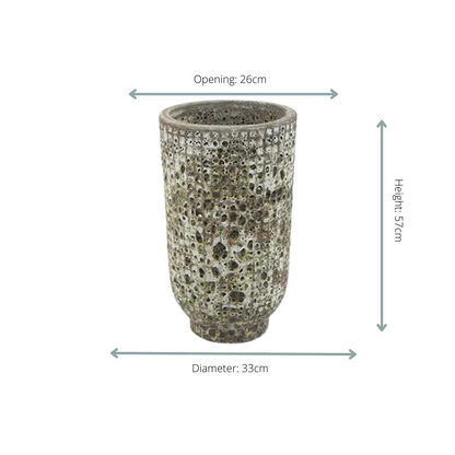 Vase Maestro earth in verschiedenen Größen