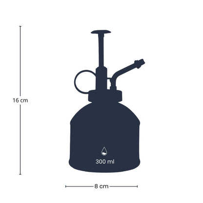 Pflanzensprüher - Silber - Edelstahl - 300 ml