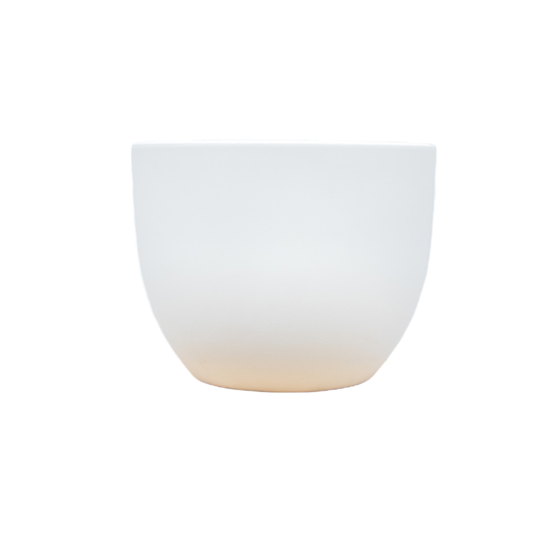 Topf Eggy weiß - D55 x H43
