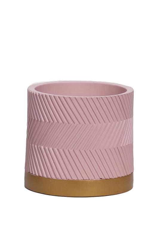 Topf Groovy Pink Matte D15