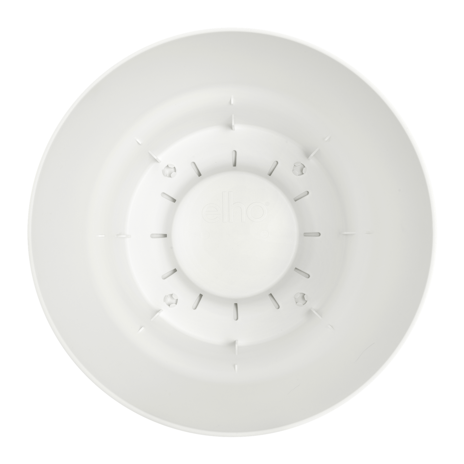 Topf elho Greenville Round weiß - D30 x H28