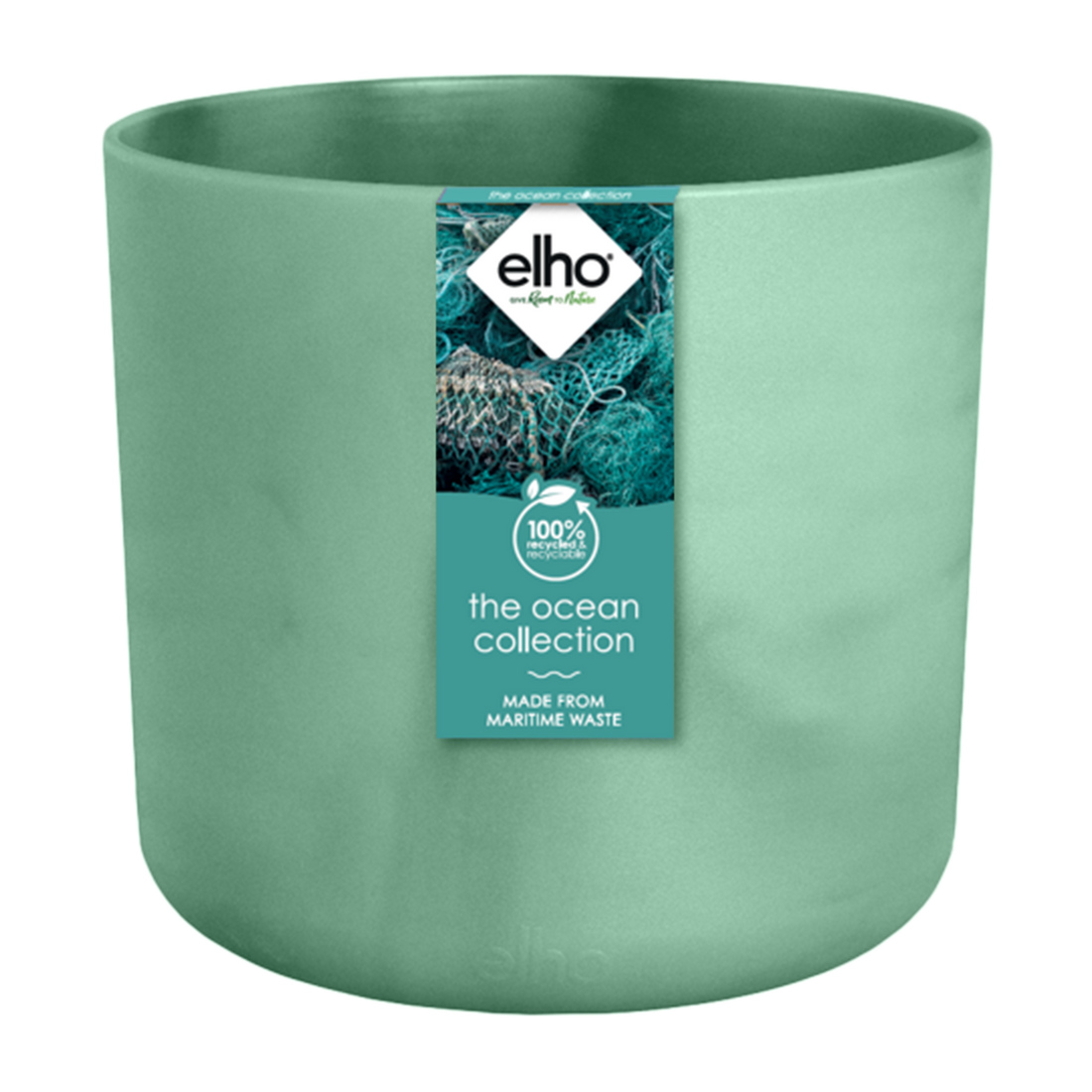 Topf Elho Ocean Round pacific green - D18 x H17