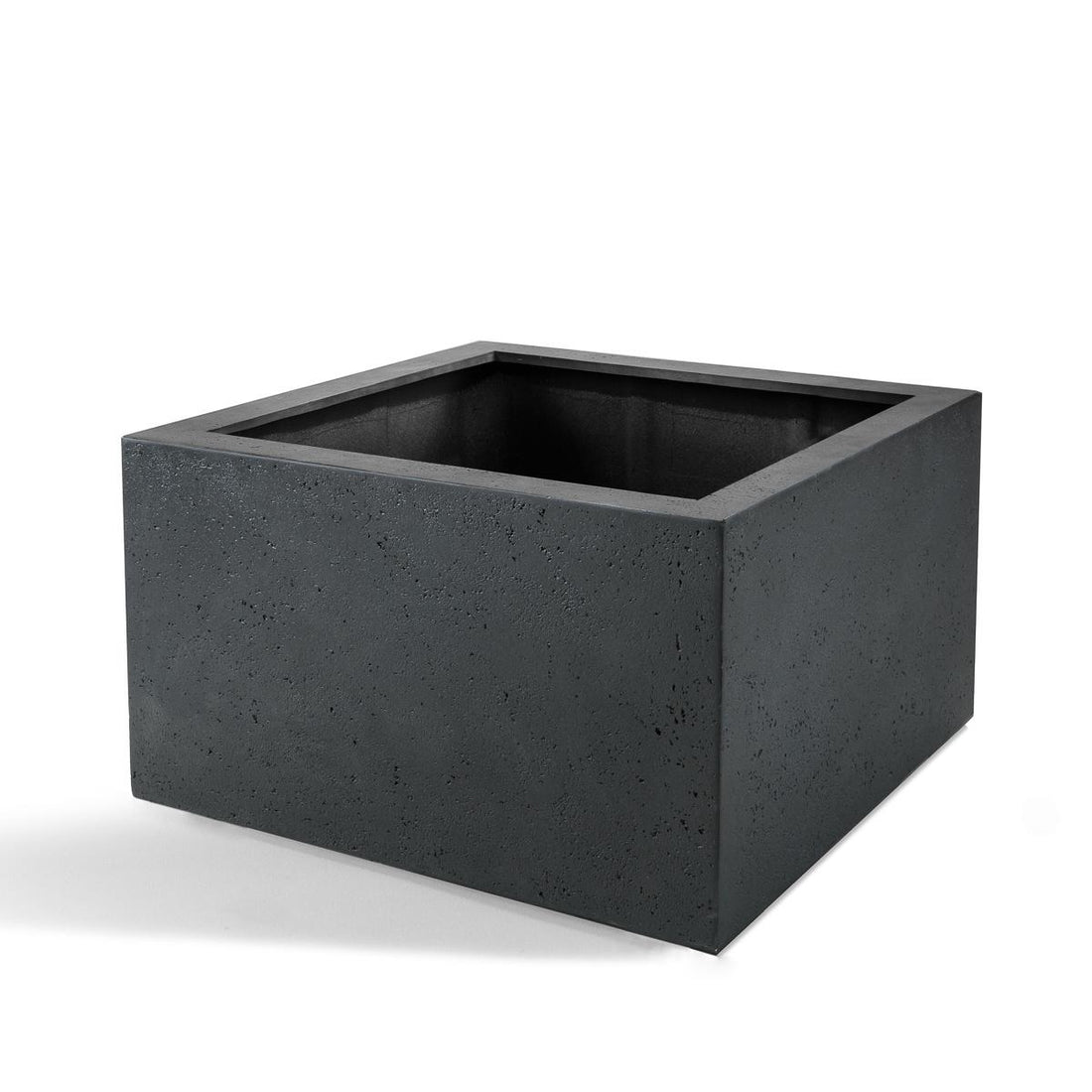 Topf Grigio Low Cube Antraciet - D60 x H40