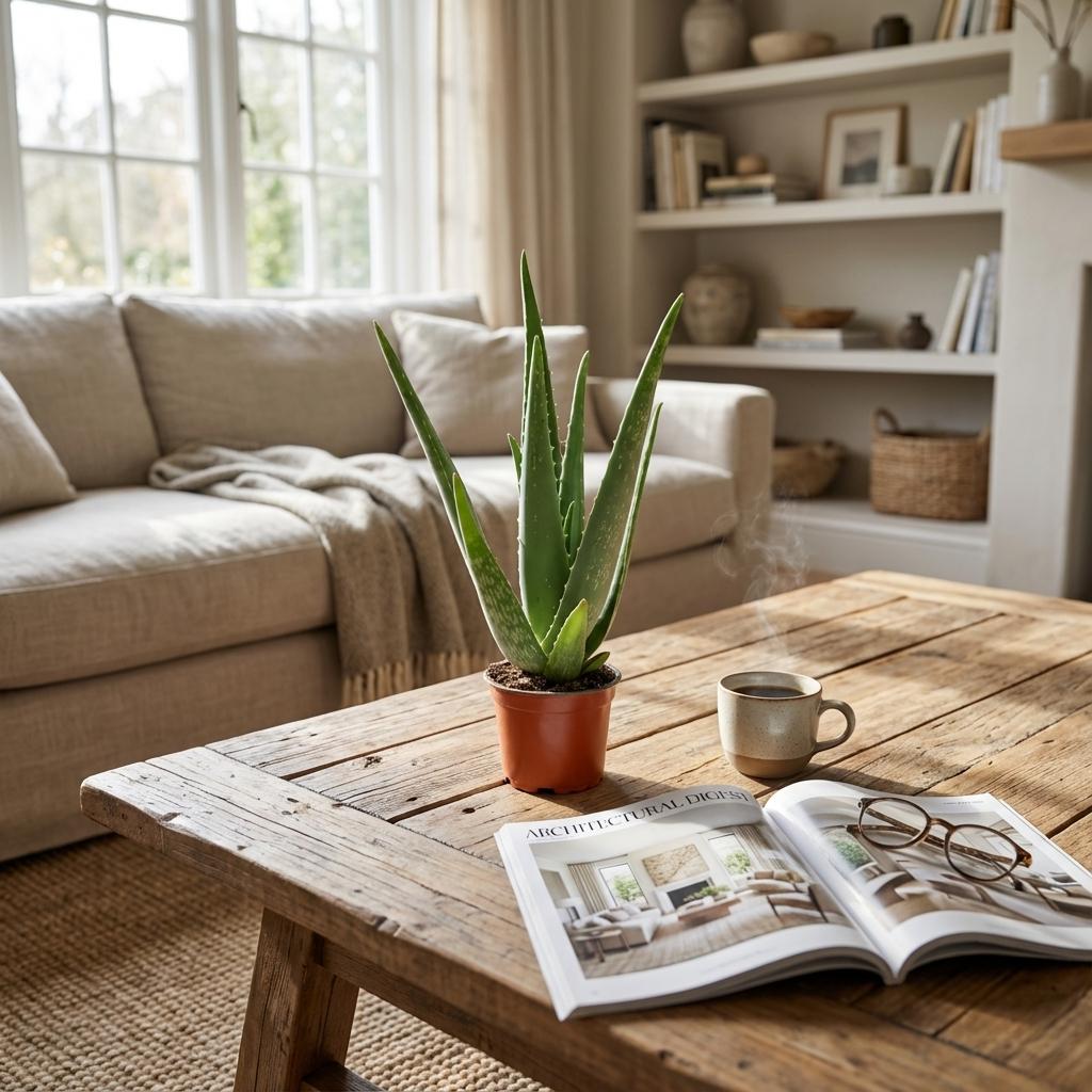 Aloë Vera - Ø 10,5 cm - Höhe: 35 - 40cm