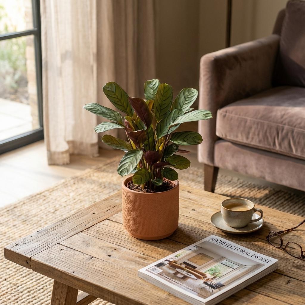 Ctenanthe Amagris - Ø 14 cm - Höhe: 35 - 40 cm