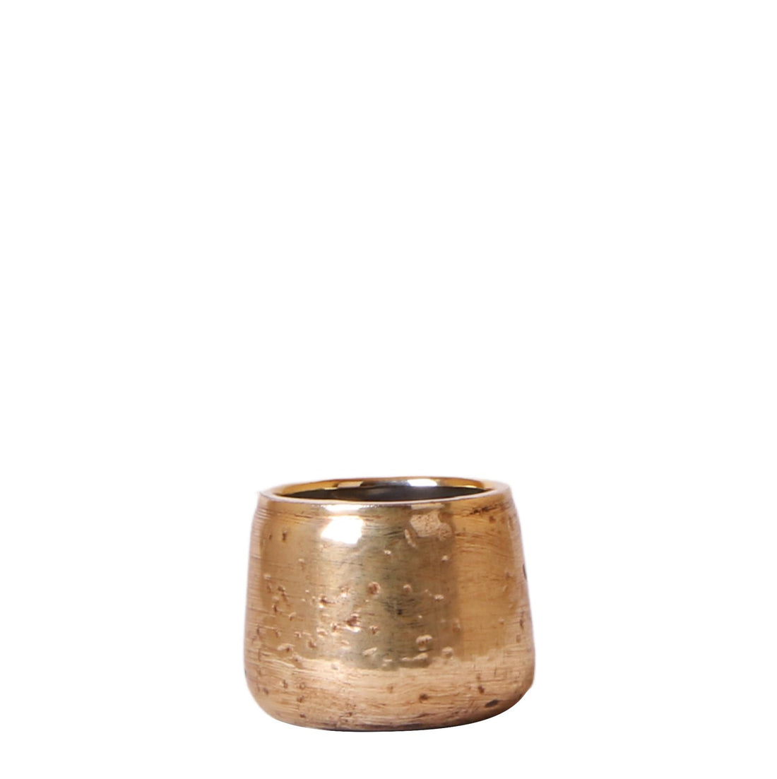 Luxuriöser Blumentopf - Goldener Keramiktopf - Ø6cm