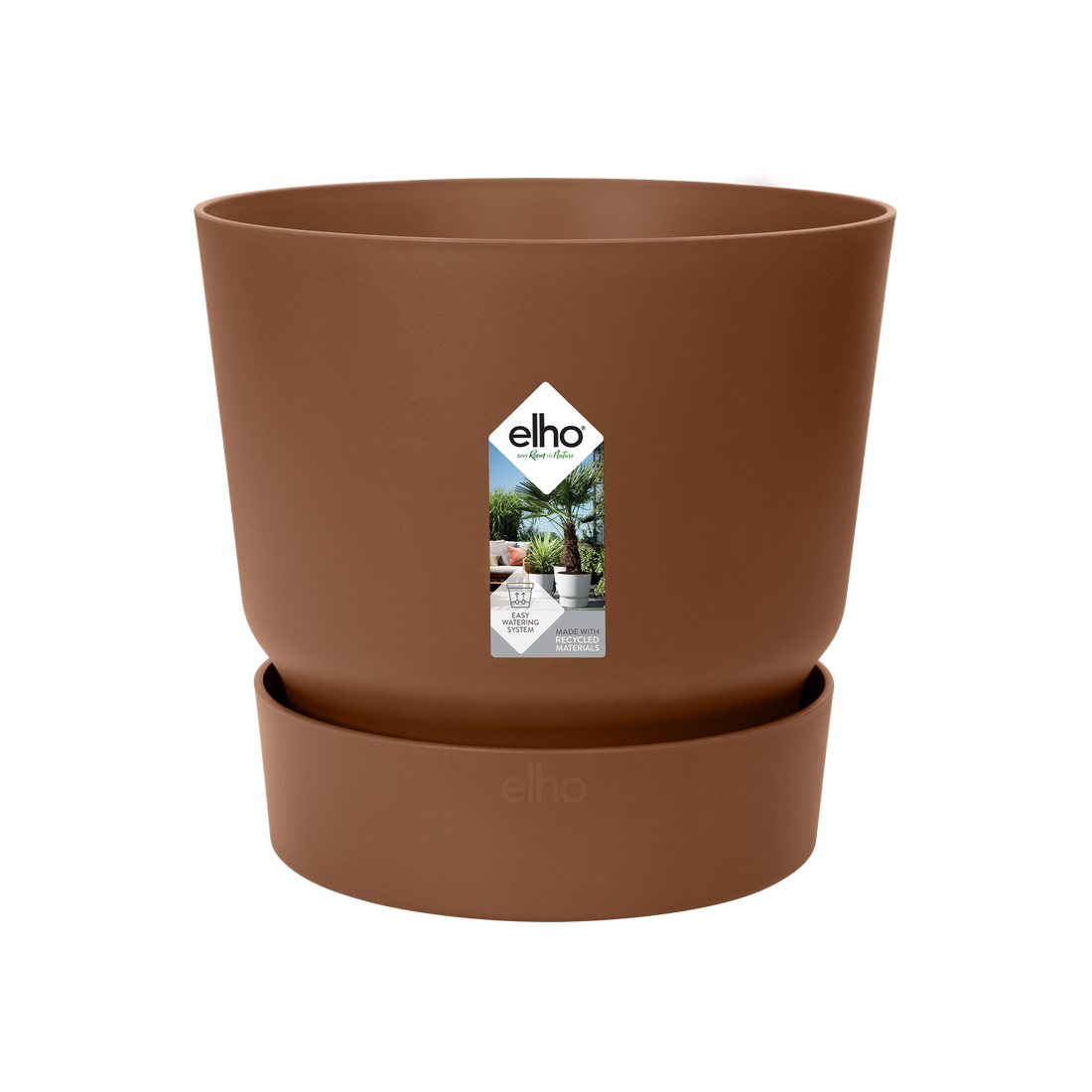 Topf elho Greenville Round braun - D30 x H28