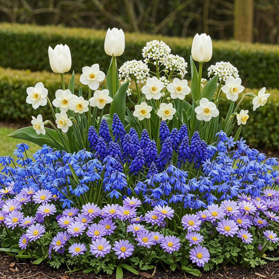 Blumenzwiebeln Bulb Garden Blue Mix | 125 Stück Blautöne – Geschenkverpackung