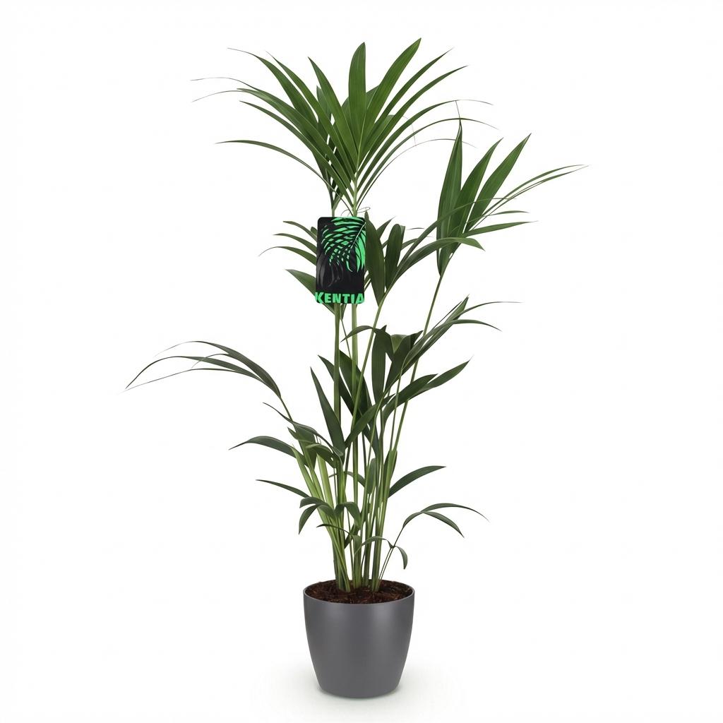 Howea Forsteriana - Kentia-Palme - 1 Pflanze - mit Korb oder Topf - Höhe 120-130cm