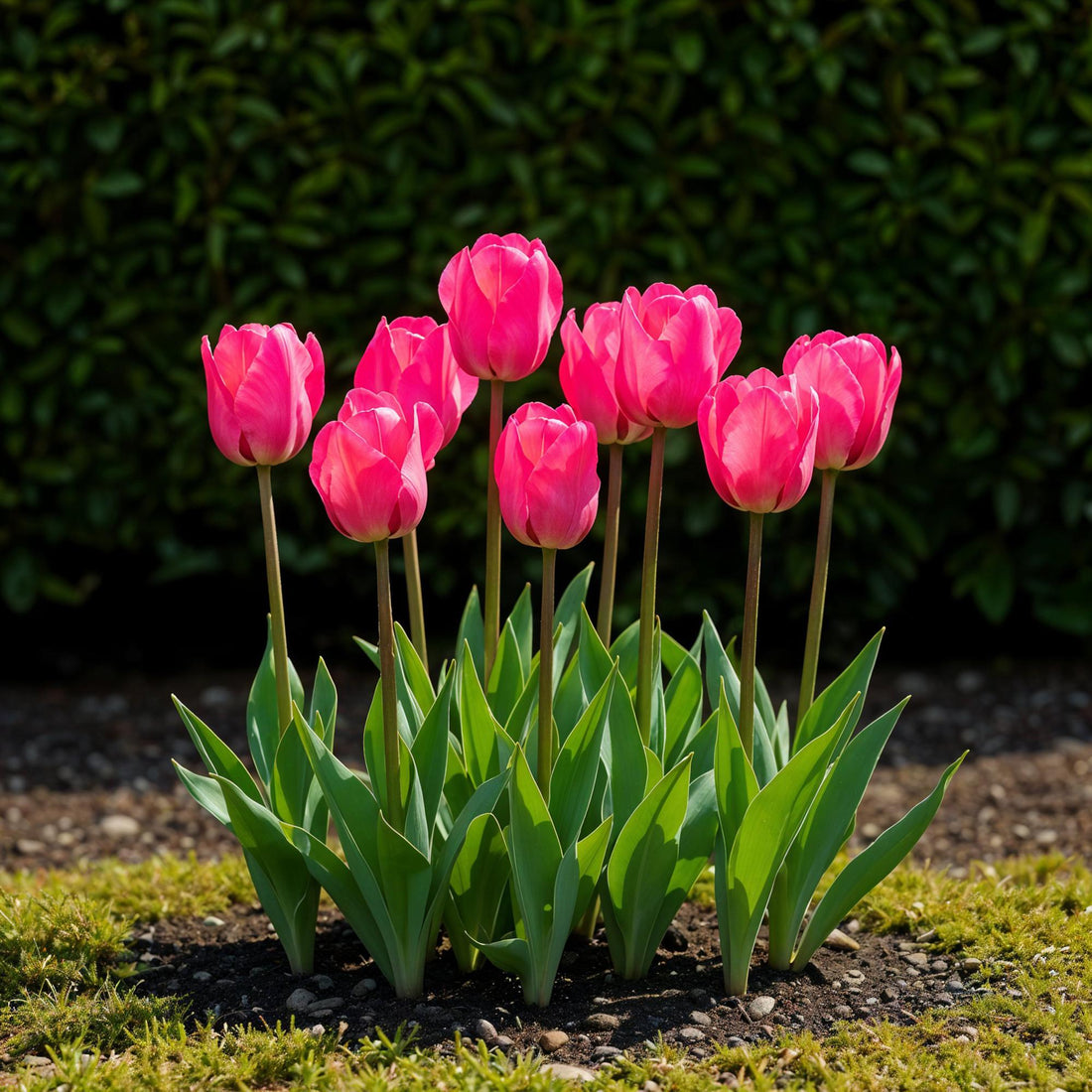 Blumenzwiebeln - Tulp Triumph Pink - Bulbs Hardy Perennial - Farbe Rosa - 15 Stück - Zwiebelgröße 11/12 - XXL Pack