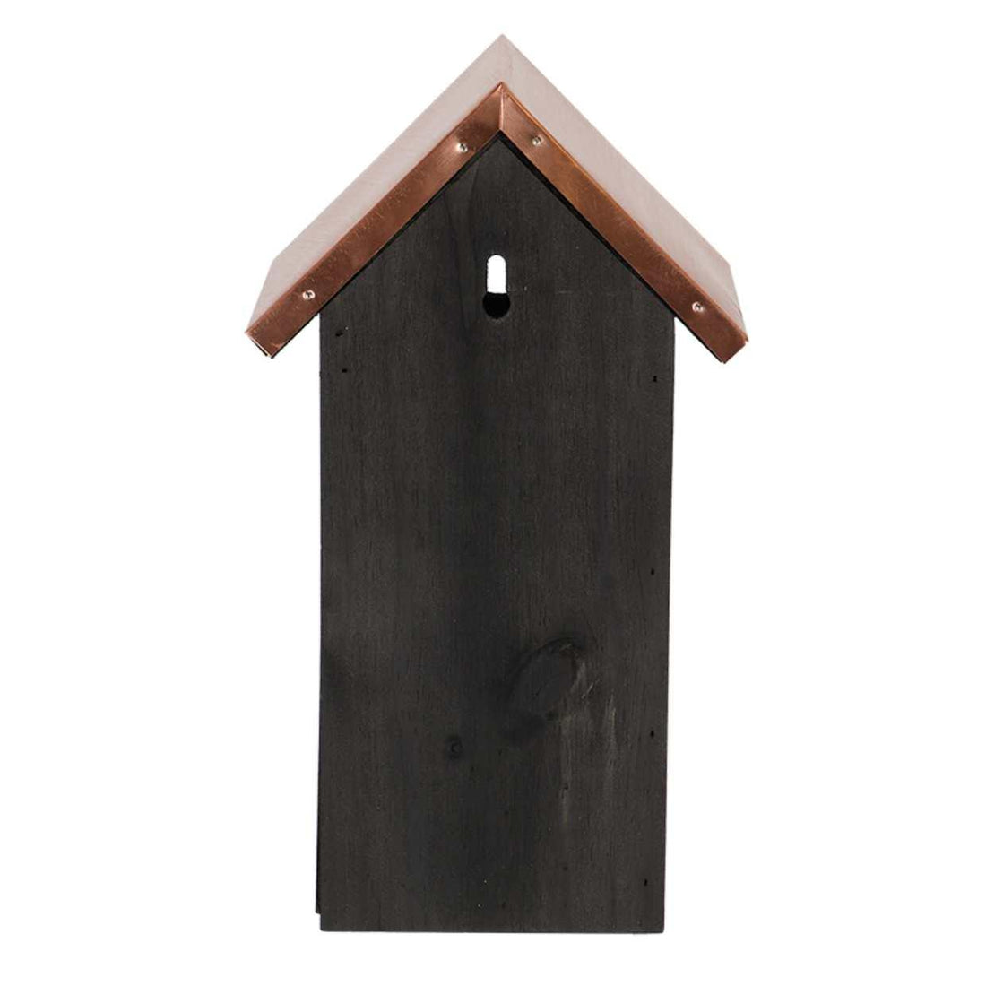 Vogelhaus Kohlmeise Schwarzkupfer | Nistkasten für Meisen – wetterfest &amp; dekorativ