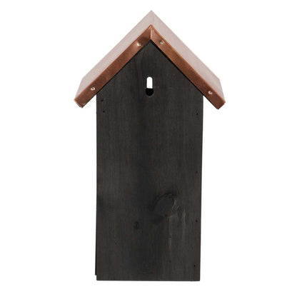 Vogelhaus Kohlmeise Schwarzkupfer | Nistkasten für Meisen – wetterfest &amp; dekorativ
