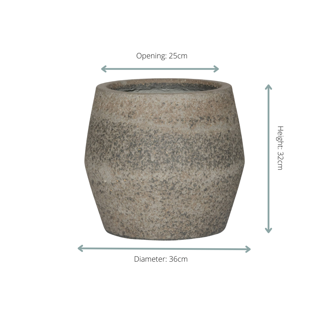 Pot Harley Dioriet Grey in verschiedenen Größen