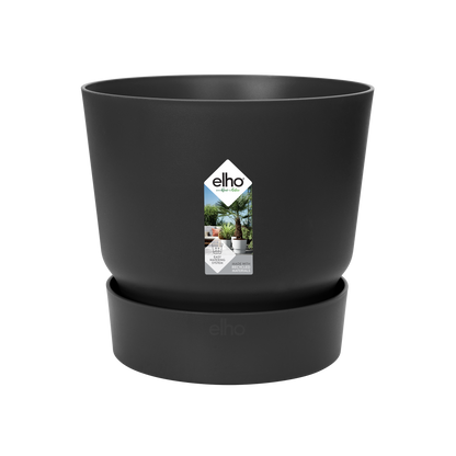 Topf elho Greenville Round schwarz - D39 x H37