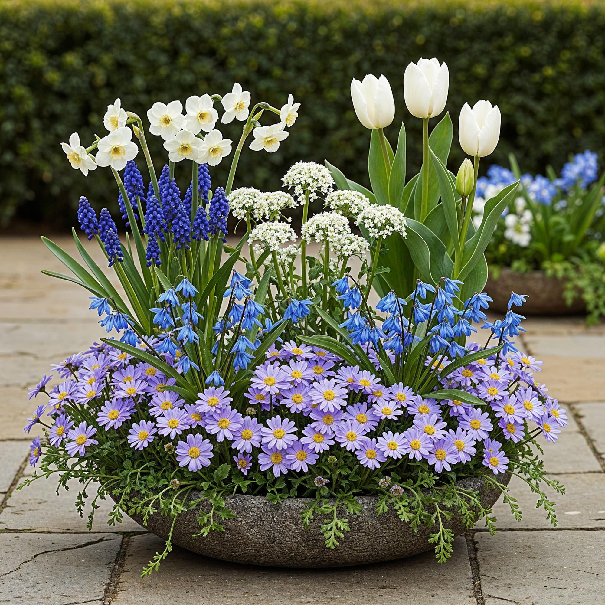 Blumenzwiebeln Bulb Garden Blue Mix | 125 Stück Blautöne – Geschenkverpackung