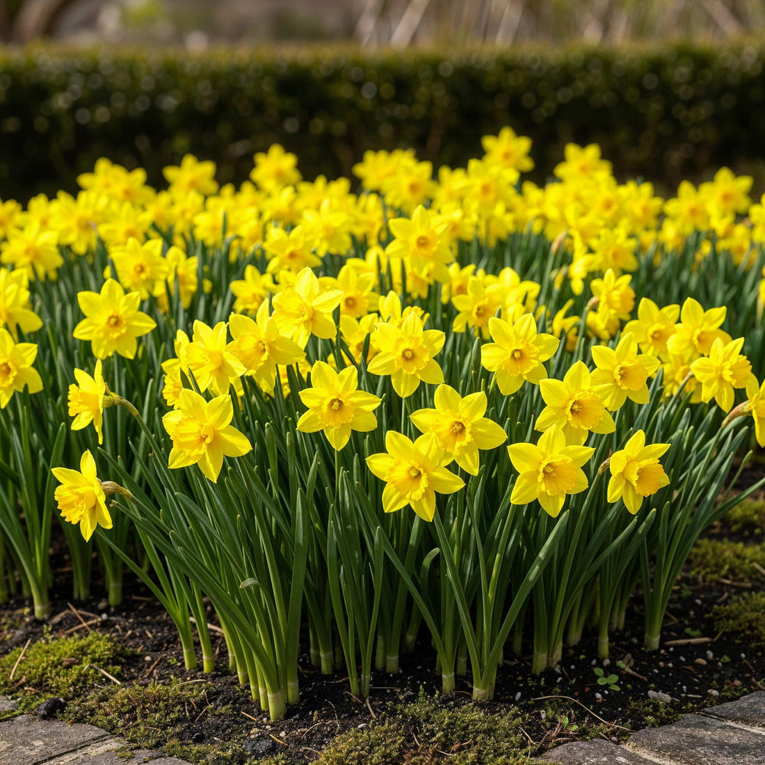 Blumenzwiebeln Narzisse Tete-A-Tete | 25 Stück Gelb – Zwiebelgröße 10/11 – XXL Pack
