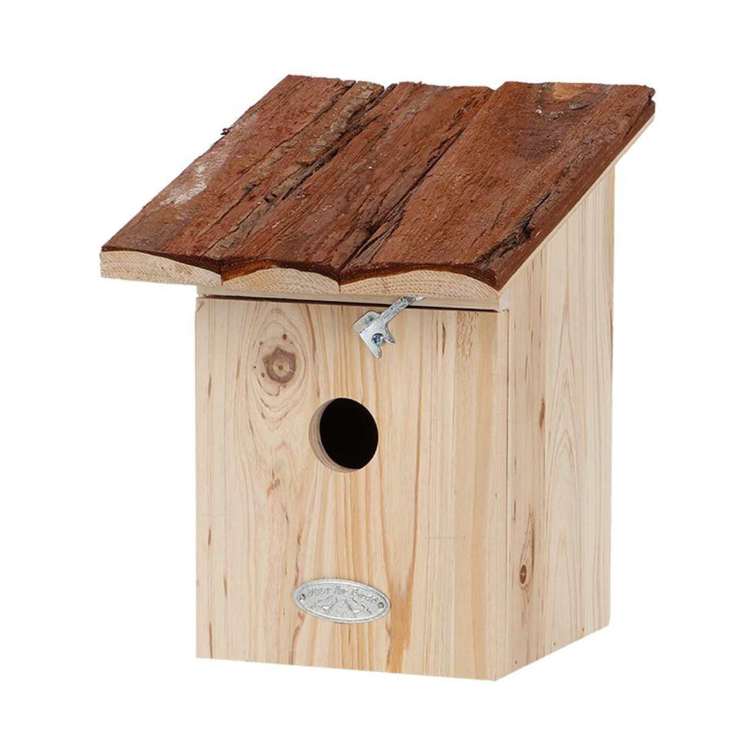 Vogelhaus Kohlmeise - Nistkasten - Baumrindendach