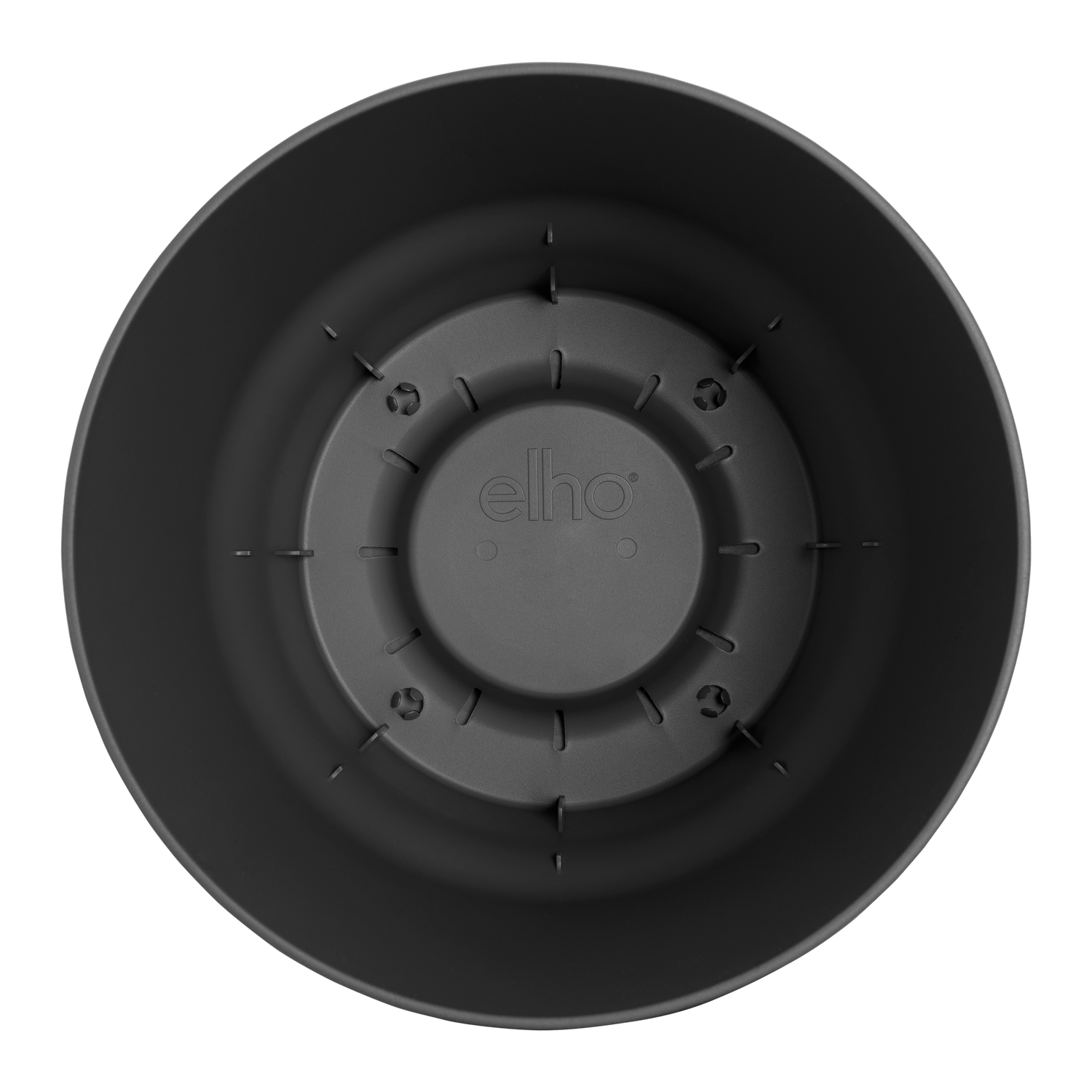 Topf elho Greenville Round schwarz - D30 x H28