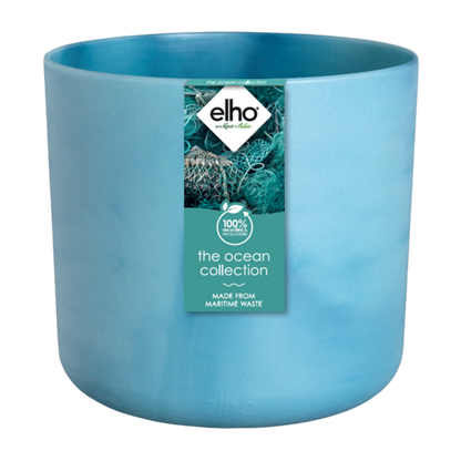 Topf Elho Ocean Round atlantic blue - D14 x H13