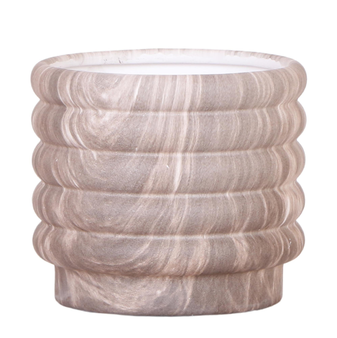 Marmor-Topf - Dark - Ø12cm