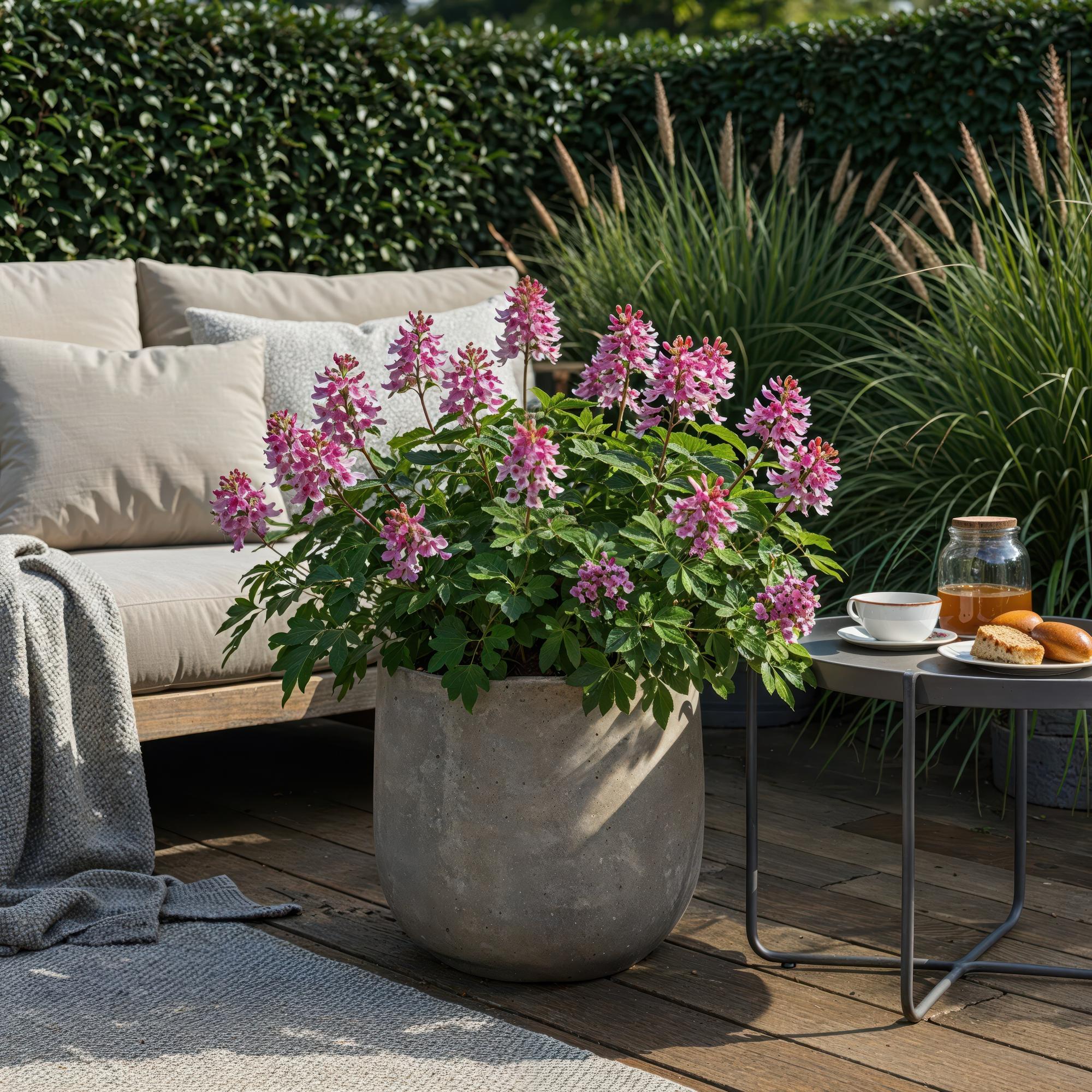 Blumenzwiebeln Corydalis Beth Evans | 20 Stück Weiß &amp; Lila – Zwiebelgröße 6/7 – XXL Pack