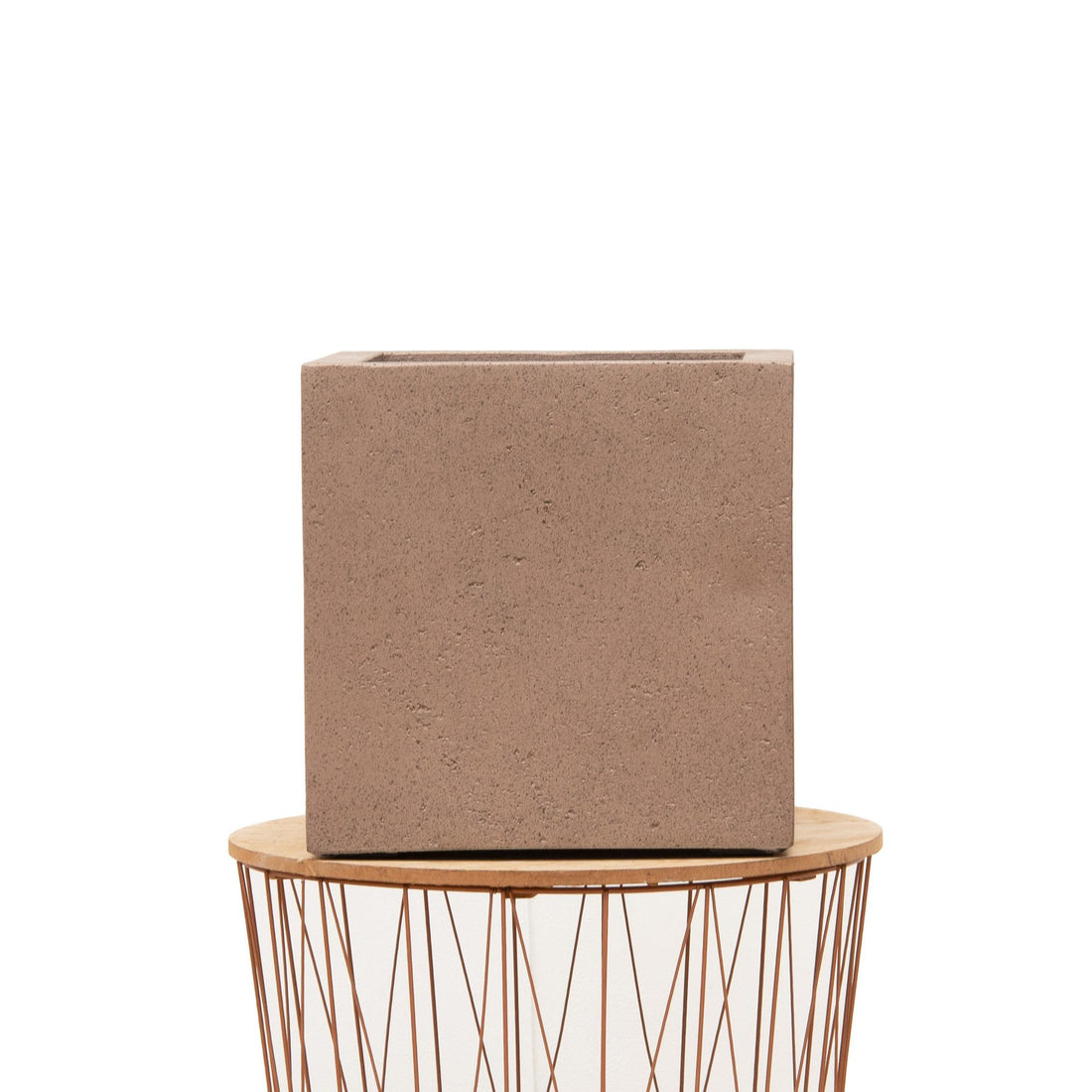 Topf Grigio Cube Bronze - D40 x H40