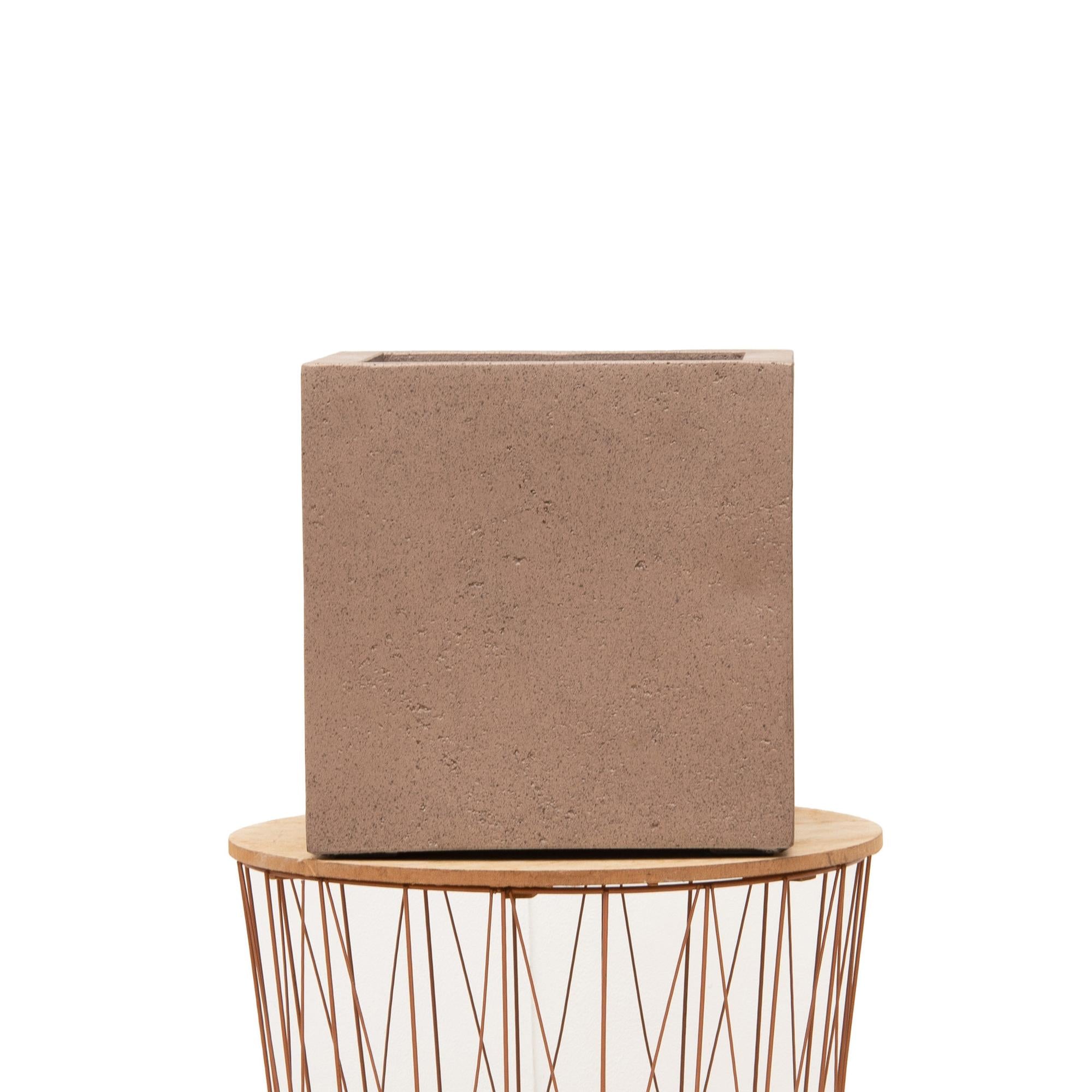 Topf Grigio Cube Bronze - D40 x H40