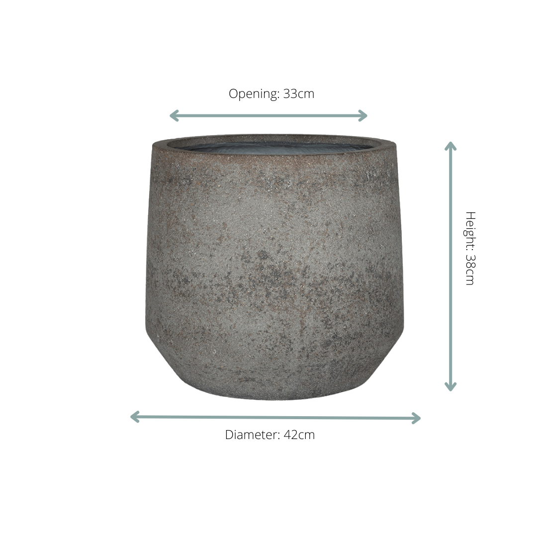 Pot Harith Dioriet Grey in verschiedenen Größen