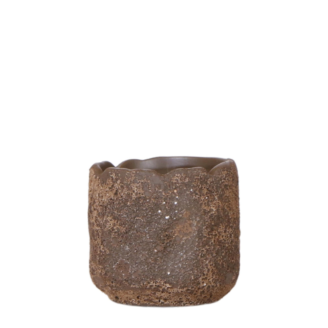 Moon Dekotopf  - Brown - Ø6cm