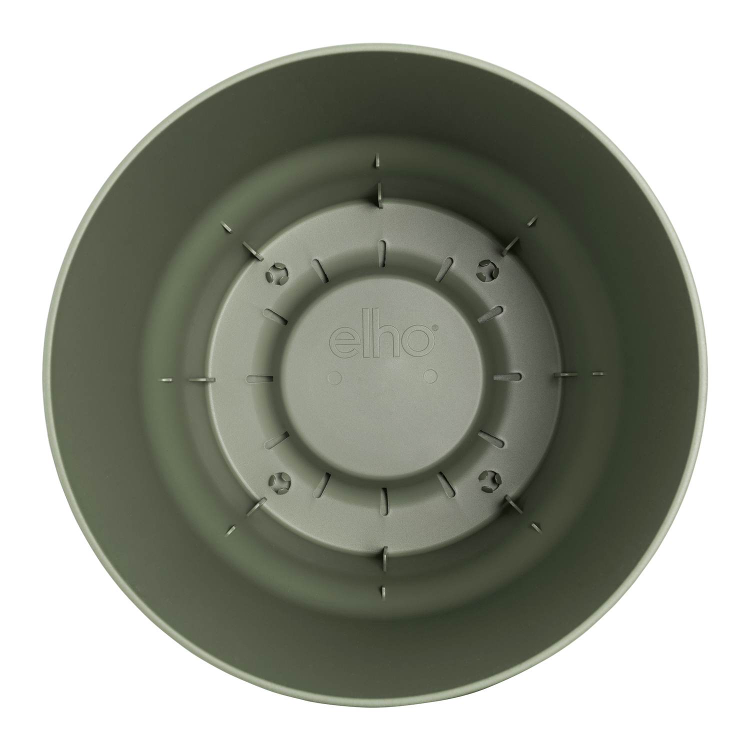 Topf elho Greenville Round grün - D30 x H28
