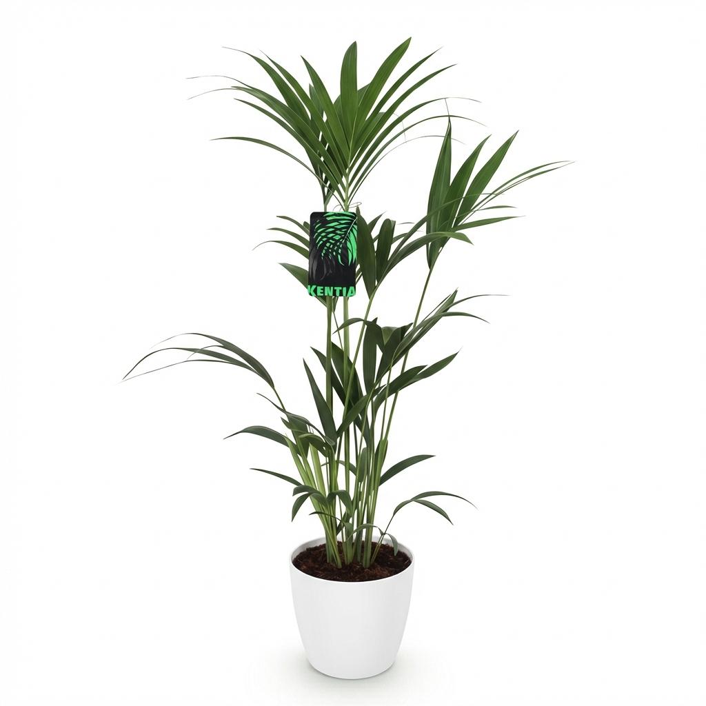 Howea Forsteriana - Kentia-Palme - 1 Pflanze - mit Korb oder Topf - Höhe 120-130cm