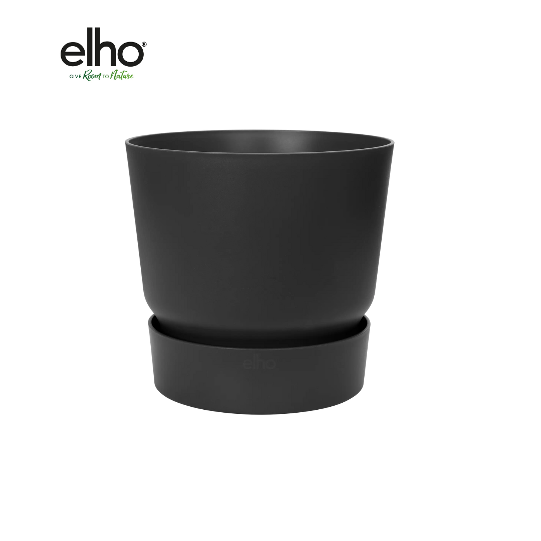 Topf elho Greenville Round schwarz - D39 x H37