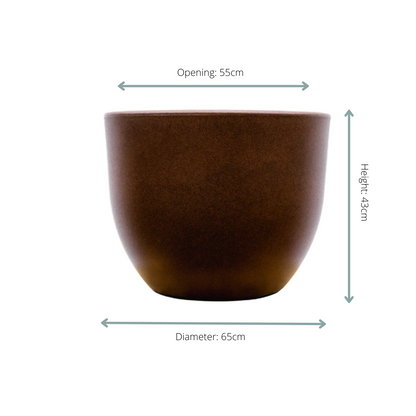 Topf Eggy Bronze - D65 x H51