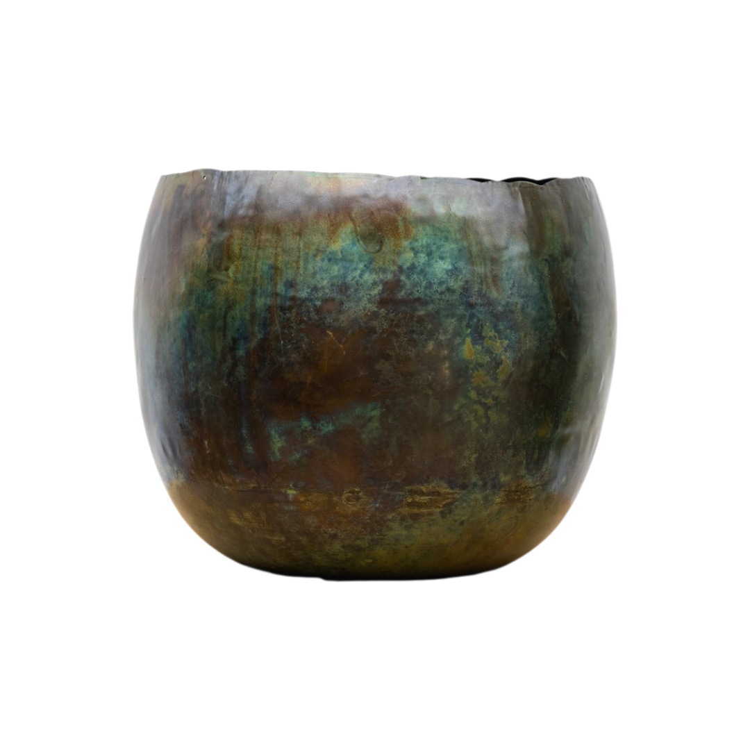 Topf Ellen vintage green in verschiedenen Größen  D25 x H19, D30 x H25, D38 x H31