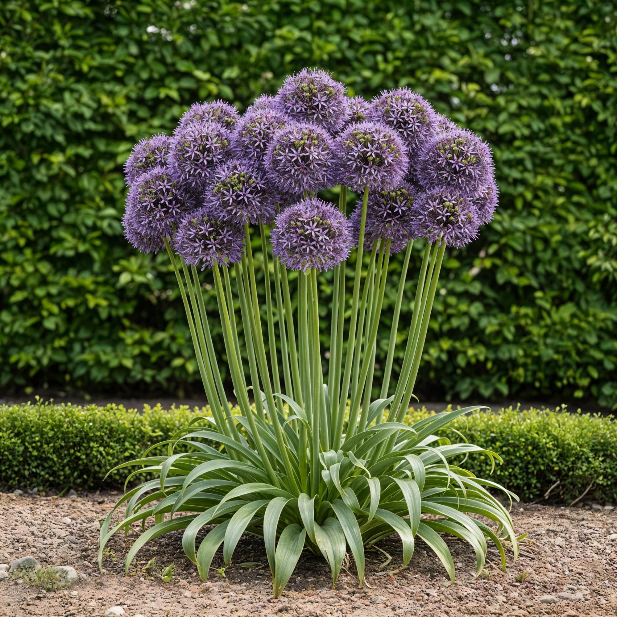 Blumenzwiebeln Allium Gladiator | 5 Stück Lila – Zwiebelgröße 16/18 – XXL Pack